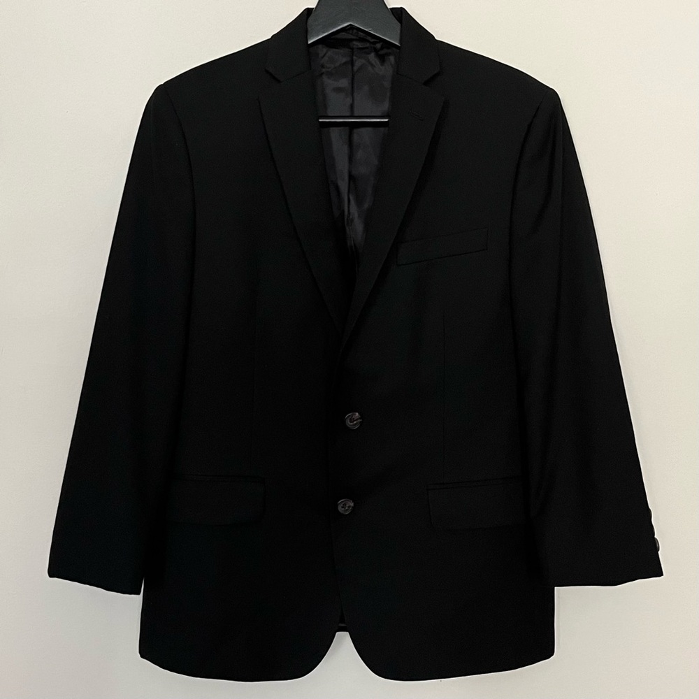 Lauren Ralph Lauren • 14H • Boys Classic Two Button Black Blazer Lined